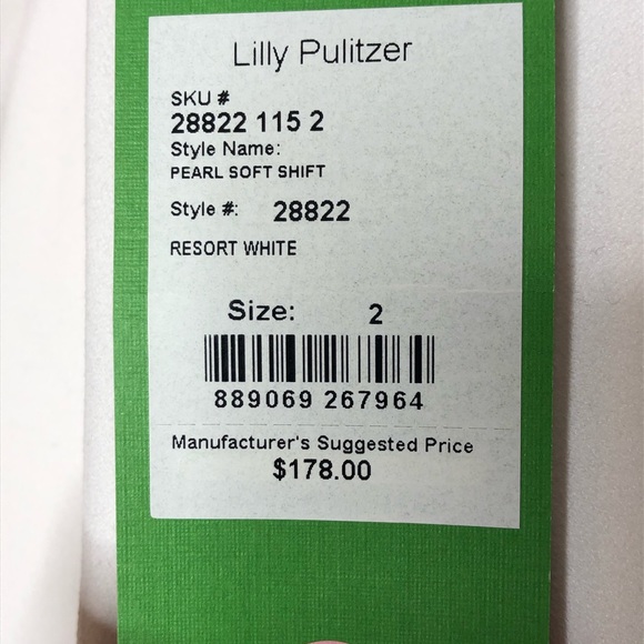 Lilly Pulitzer Pearl Soft Shift - Picture 6 of 8